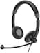 Epos Sennheiser SC 75 USB MS (507086) - Double-Sided Business Headset   For Skype for Business, with Mobile Phone, Tablet, Softphone, and PC   HD Sound &amp; Noise-Cancelling Microphone (Black)