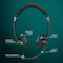 Epos Sennheiser SC 75 USB MS (507086) - Double-Sided Business Headset   For Skype for Business, with Mobile Phone, Tablet, Softphone, and PC   HD Sound &amp; Noise-Cancelling Microphone (Black)