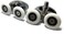 Linwnil Smooth Set of 4 New Oval Metal Alloy Double Wheel Shower Door Rollers 23mm