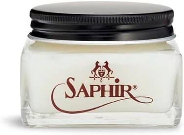 SAPHIR NOIR Medaille d'Or Mink Oil Polish - Natural Smooth Leather Conditioner