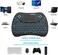PONYBRO (Newest Version) Backlit Mini Wireless Keyboard with Touchpad Mouse Combo QWERTY KeypadRechargeable Handheld Keyboard Remote for Smart TVAndroid TV BoxKODIRaspberry PiPC