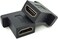 Poyiccot HDMI Coupler Adapter Connector, (2-Pack) Golden Plated HDMI Female to Female Inline Straight Coupler with Screw Panel Black