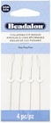 Beadalon 700F-102 Collapsible Eye Needles 2.5-Inch Fine 4 Pack