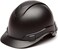 Pyramex Safety Ridgeline Pyramex Cap Style Hard Hat, 4-Point Ratchet Suspension, Black Graphite Pattern