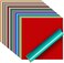 iImagine Vinyl 40-Sheets of Premium Permanent Self Adhesive Vinyl Sheets, 12" x 12", Assorted Colors (Glossy, Matte and Metallic) for Craft Cutters, Cricut, Silhouette Cameo Machines