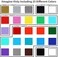 iImagine Vinyl 40-Sheets of Premium Permanent Self Adhesive Vinyl Sheets, 12" x 12", Assorted Colors (Glossy, Matte and Metallic) for Craft Cutters, Cricut, Silhouette Cameo Machines