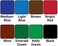 Donjer Suede-Tex Flocking Fiber 3 oz bag Medium Blue (Rayon)
