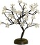 LIGHTSHARE NEW 46cm 36LED Acrylic Blossom Bonsai Light,Clear Acrylic Flower,Green Leaf,Battery Powered for Home Decoration