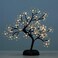 LIGHTSHARE NEW 46cm 36LED Acrylic Blossom Bonsai Light,Clear Acrylic Flower,Green Leaf,Battery Powered for Home Decoration