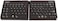 Goldtouch GTP-0044W Go!2 Bluetooth Wireless Mobile Keyboard, Portable Foldable Travel Keyboard Black