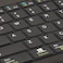 Goldtouch GTP-0044W Go!2 Bluetooth Wireless Mobile Keyboard, Portable Foldable Travel Keyboard Black