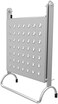 Little Giant Ladder Systems Ladders, Work Platform, Accessory, Aluminum, 375 lbs weight rating, (10104), Grey