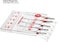 SINGER Regular Point Sewing Machine Needle, 5 count, Sizes 80/11, 90/14, 100/16
