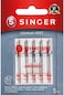 SINGER Regular Point Sewing Machine Needle, 5 count, Sizes 80/11, 90/14, 100/16