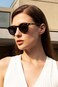 Carfia Vintage Polarized Sunglasses for Women UV400 Protection Lens Acetate Frame