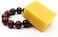 TooGet Pure Yellow Beeswax Blocks - 100% Natural, Cosmetic Grade, Triple Filtered - 14 OZ (4 Pack) - Beeswax for Crafting &amp; Body Care