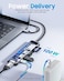 Hiearcool USB C Hub, MacBook Pro Adapter USB C Dongle, 7 in 1 USB C to HDMI Multiport Adapter Compatible for USB C Laptops Nintendo and Other Type C Devices (4K HDMI USB3.0 SD/TF Card Reader 100W PD)