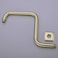 TRUSTMI 13 Inch S-Shape Shower Arm with Flange, Stainless Steel Pipe Extra Long Replacement Shower Head Holder, Brushed Gold