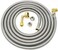 Kelaro Stainless Steel Dishwasher Hose Kit - Burst Proof Water Supply Line with 3/8" Compression Connections