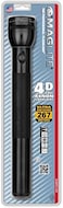 Maglite Heavy-Duty Incandescent 4-Cell D Flashlight, Black