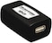 تريب لايت موسع B202-150 بمنفذ USB واحد عبر كات 5/كات 6 مع جهاز ارسال واستقبال، اسود