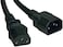 Tripp Lite Computer Power Extension Cable PDU Cord 10A 18 AWG C14 to C13, 0.61 m (P004-002)