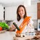 B&ouml;rner Vegetable Slicer V1 (Basic Set), V-Slicer with 2 Inserts and Fruit Holder, Adjustable Kitchen Slicer for Vegetables and Fruit, Vegetable Cutter for Slices in 3 Thicknesses, Colour: Red