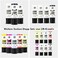 LM-Kreativ Sock Stop 5 x 2.77 fl oz - Assorted Colors 5 pcs - Non-Slip Fabric Paint for Socks, Rugs, and Bath Mats   Washable Up to 86&deg;F   Odor-Neutral and Silicone-Free   for Light/Dark Materials