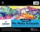 Canson Artist Series Plein Air Mixed Media Paper, Fold Over Art Board, 8x10 inches, 10 Sheets - Artist Paper for Adults and Students - Watercolor, Gouache, Graphite, Ink, Pencil, Marker