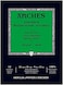 Arches Watercolor Pad 9x12-inch Natural White 100% Cotton Paper - 12 Sheet Arches Watercolor Paper 140 lb Cold Press Pad - Arches Art Paper for Watercolor Gouache Ink Acrylic and More