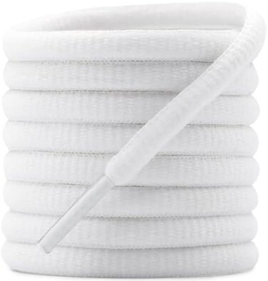 DELELE 'DELELE 2Pair Oval Shoes laces 42 Colors Half Round 1/4'' Athletic ShoeLaces for Sport/Running Shoes Shoe Strings'