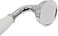 HOMEDEC New Brass Ceramics Telephone HandHeld Shower Head with Hose Retro style (Chrome Finish)
