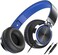 AILIHEN C8 Headphones with Microphone and Volume Control Folding Lightweight Headset for Cellphones Tablets Smartphones Laptop Computer PC Mp3/4 (Black/Blue)