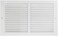 EZ-FLO 14 x 6 Inch (Duct Opening) White Return Air Vent Cover for Wall or Ceiling, 15-3/4 Inch x 7-3/4 Inch (Overall Dimensions), Solid Steel Return Air Grille, HVAC Air Return, 61628