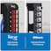 ICC Blank Wall Mount Patch Panel with 12 Ports and Zero-U for HD Style (IC107BP12V)