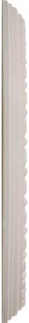 Ekena Millwork CM11HE Helene Ceiling Medallion, 11 7/8"OD x 3 5/8"ID x 7/8"P (Fits Canopies up to 5 1/4"), Factory Primed