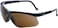 Uvex by Honeywell Genesis Safety Glasses with Uvextreme Anti-Fog Coating, Black Frame