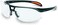 Uvex by Honeywell Prot&eacute;g&eacute; Safety Glasses, Metallic Black Frame with Clear Lens &amp; Ultra-Dura Anti-Scratch Hardcoat (S4200-H5)