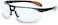 Uvex by Honeywell Prot&eacute;g&eacute; Safety Glasses, Metallic Black Frame with Clear Lens &amp; Ultra-Dura Anti-Scratch Hardcoat (S4200-H5)