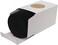 lusata 10cm Wide Black Knit Elastic Spool Heavy Stretch High Elasticity Knit Elastic Band 3 Yard