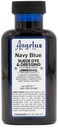 Angelus Suede Leather Dye for Shoes, Boots, Bags, Crafts, Furniture, Nubuck, &amp; More, Navy Blue - 3oz