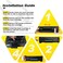 v4ink Compatible Toner Cartridge for HP Laserjet Printer (Black, Pack of 4)