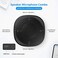 JOUNIVO USB Omnidirectional Computer Mic with 360&ordm; Voice Pickup Touch-Sensor Buttons - Black