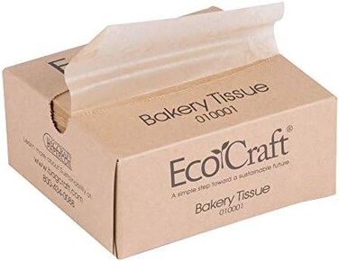 HUBERT Kraft Bakery Tissue Natural - 10 3/4"L x 6"W 1000 Per Case