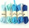 YFINE Oval Athletic Shoelaces for Sneakers Half Round Shoe Laces(2 Pair)