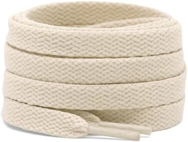 DELELE 'DELELE 2 Pair Flat Shoe laces 5/16'' Wide Shoelaces for Athletic Running Sneakers Shoes Boot Strings'