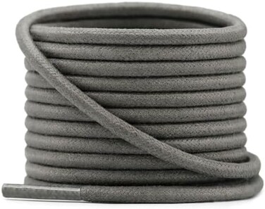 YFINE Round Waxed Dress Shoes Shoelaces Boots Shoe Laces (2 Pair)