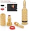 WGGE WG-3333 24k Gold Plated Speaker Banana Plugs-Closed Screw Type (12 Pair (24 PLUGS))