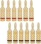 WGGE WG-3333 24k Gold Plated Speaker Banana Plugs-Closed Screw Type (6 Pairs (12 PLUGS))
