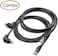 Cable Matters (Combo Pack) Angled Cat 6 Ethernet Patch Cable (Straight to Right Angle Down + Right Angle Up) 5 Feet